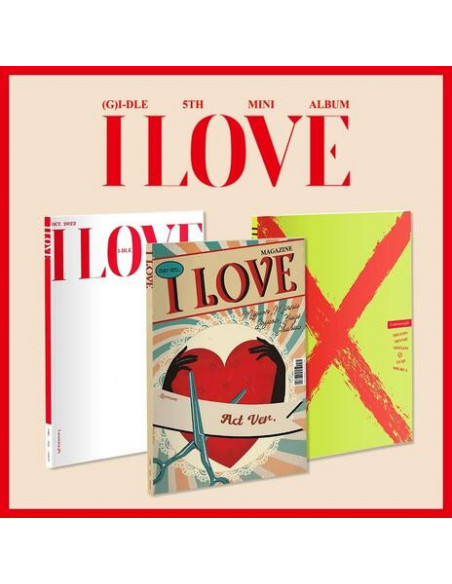 (G)I-Dle - I Love - (CD)