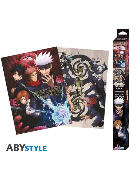 Jujutsu Kaisen: Gb Eye - Group And Schools (Set 2 Chibi Posters 52X38)