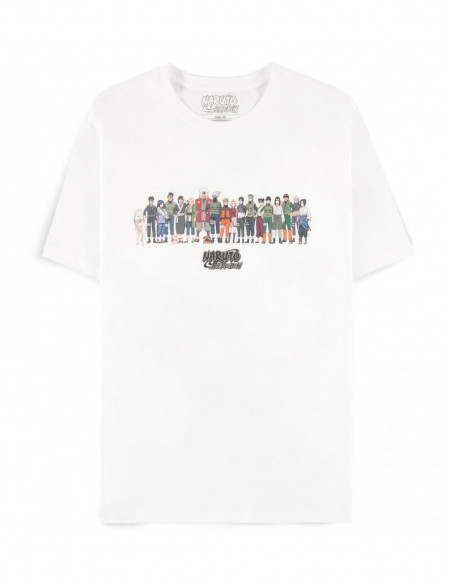 Naruto Shippuden: Men'S White (T-Shirt Unisex Tg. XL)