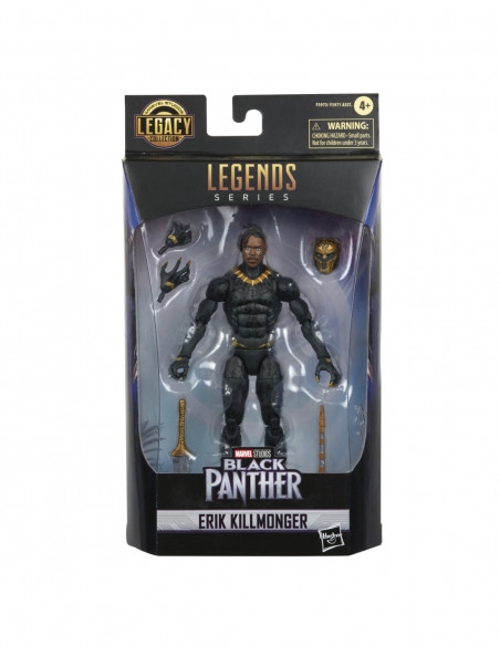 Marvel: Hasbro - Legends - Black Panther - Erik Killmonger (Villain)