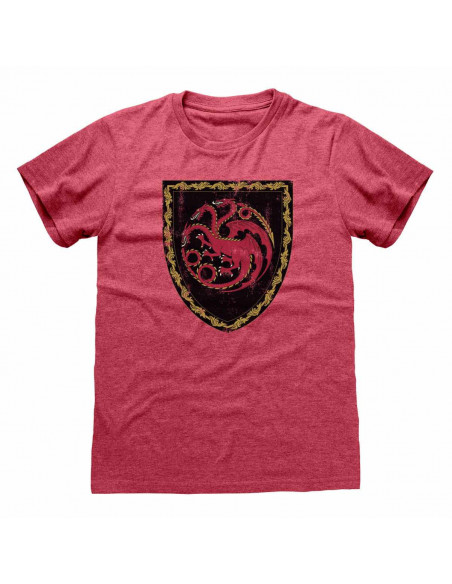 House Of The Dragon: Targaryen Crest (T-Shirt Unisex Tg. S)