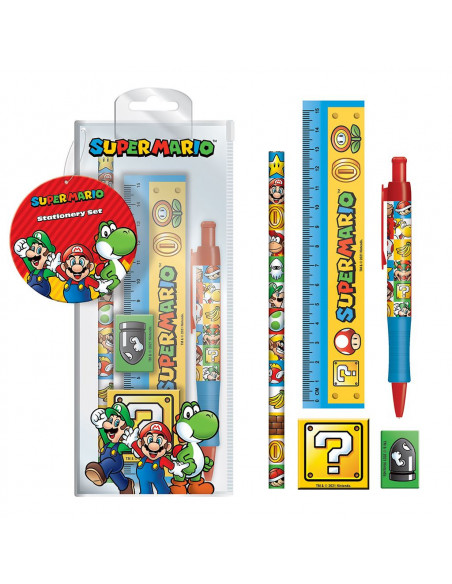Nintendo: Pyramid - Super Mario (Stationery Bag / Set Cancelleria)