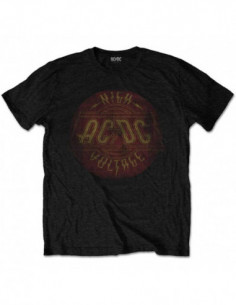 Ac/Dc: High Voltage Vintage (T-Shirt Unisex Tg. M)