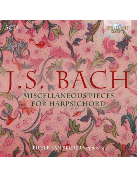 Belder Pieter-Jan Cv - Miscellaneous Pieces For Harpsichord - (CD)