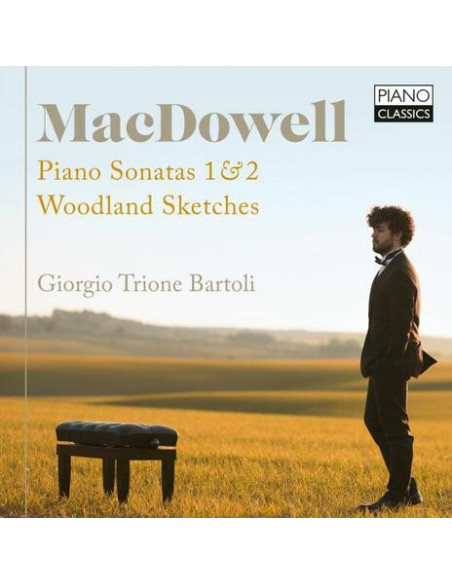 Trione Bartoli Giorgio - Piano Sonatas 1 and 2, Woodland Sketches - (CD)