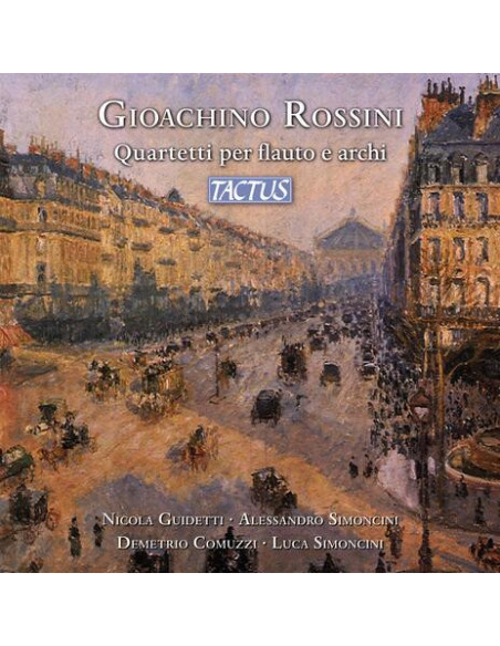 Guidetti Nicola, Simoncini Alessandro, Comuzzi Demetrio, Simoncini Luca - Quartetti Per Flauto E Archi - (CD)
