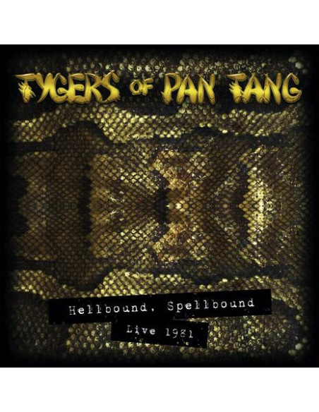 Tygers Of Pan Tang - Hellbound Spellbound '81 (Box 2Lp Dorato+Cd Digipack Co Libretto+Poster Firmato)