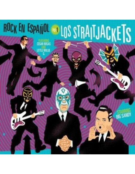 Los Straitjackets - Rock En Espanol Vol.1 - Purple Vinyl