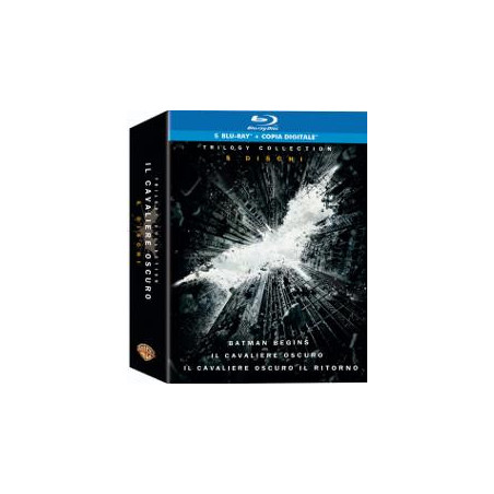 Il Cavaliere Oscuro Trilogy Collection (3 Blu Ray)