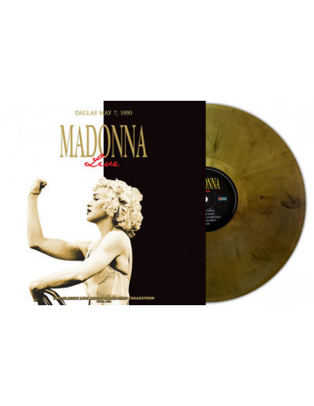Madonna - Live In Dallas 7Th May 1990 (Vinyl Gold Marble)