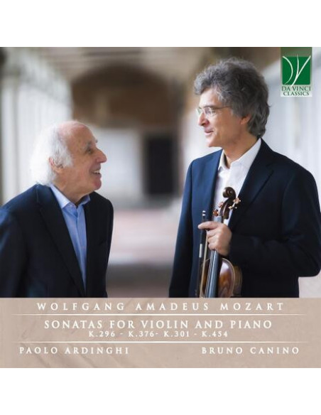 Ardinghi Paolo, Canino Bruno - Sonatas For Violin And Piano, K.296, K.301, K.376, K.454 - (CD)