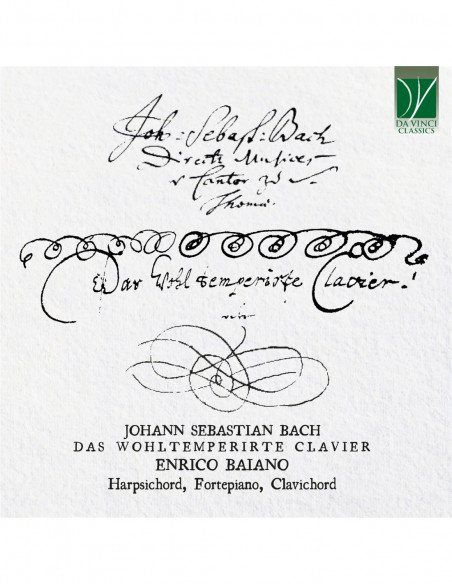 Baiano, Enrico - Johann Sebastian Bach: Das Wohltemperier - (CD)