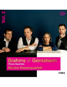 Johannes Brahms- Fri - Vol 2 Brahms And Gernsheim Piano Quarte - (CD)