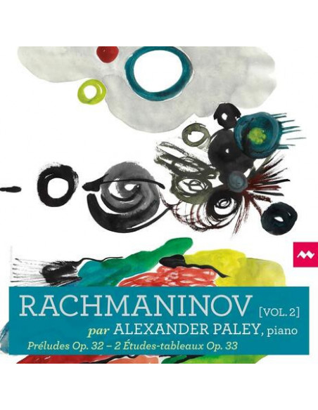 Sergei Rachmaninov - Preludes Op 32 - 2 Etudes Tableaux Op 33 - (CD)