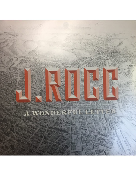 J Rocc - A Wonderful Letter Smoke and Orange Vinyl