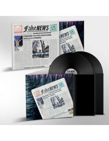 Pinguini Tattici Nucleari - Fake News 2 Lp Nero (Rip)