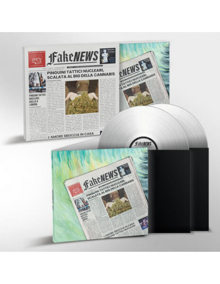 Pinguini Tattici Nucleari - Fake News 2 Lp Bianco (Stupefacenti)