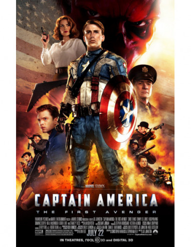 Captain America (3D) (Blu-Ray and...