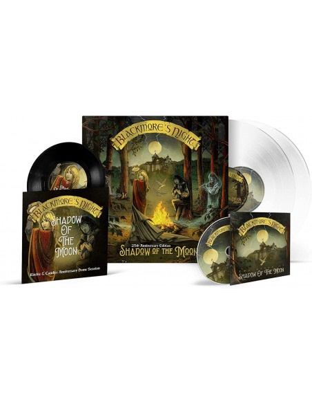 Blackmore'S Night - Shadow Of The Moon (25Th Anniversary Edt) Lp 7p - Lp and Dvd - Transparent