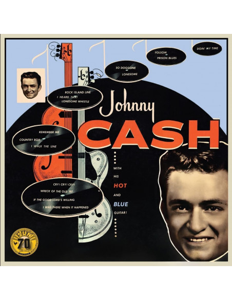Cash Johnny - With His Hot and Blue Guitar Reissue, Remastered, High Quality