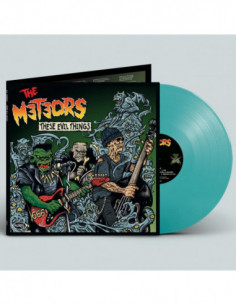 Meteors The - These Evil Things (Curacao Blue Vinyl)