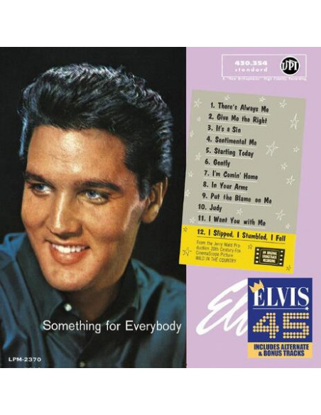 Presley Elvis - Something For Everybody (Inc. Alternate & Bonus Tracks) - (CD)