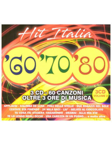 Compilation - Hit Italia '60 '70 ' 80 Volume 2 (Box 3 Cd) - (CD)