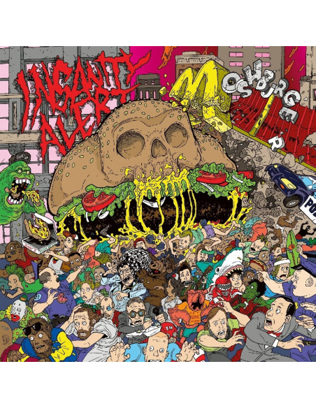 Insanity Alert - Moshburger - (CD)