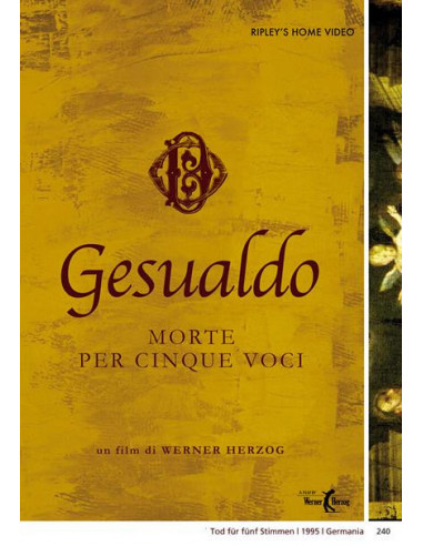 Gesualdo: Morte Per Cinque Voci