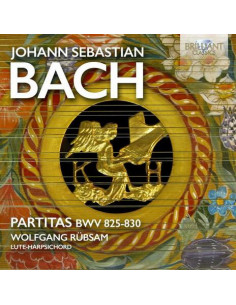 Rubsam Wolfgang Cv - Partitas Bwv 825-830 - (CD)