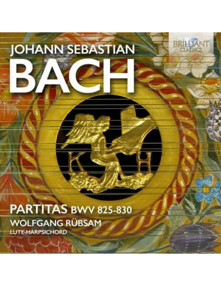 Rubsam Wolfgang Cv - Partitas Bwv 825-830 - (CD)