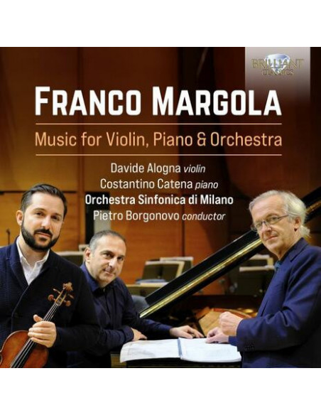 Borgonovo Pietro Ob - Music For Violin, Piano & Orchestra - (CD)