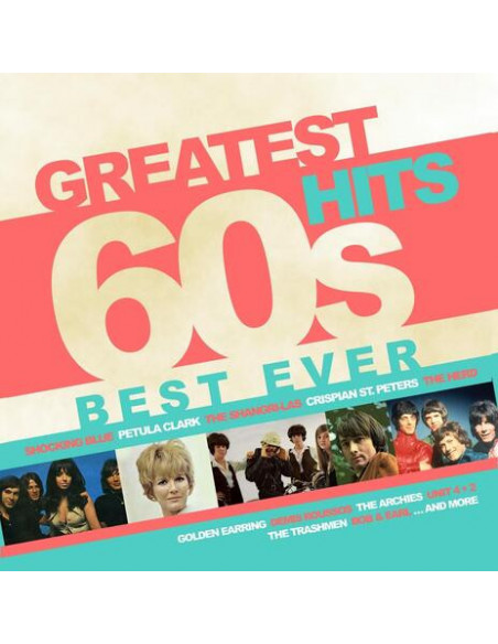 Compilation - Greatest 60S Hits Best Ever (Turquoise Vinyl)