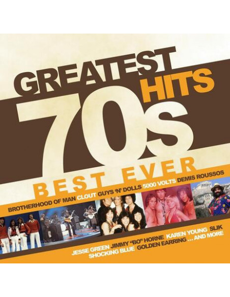Compilation - Greatest 70S Hits Best Ever (Yellow Vinyl)