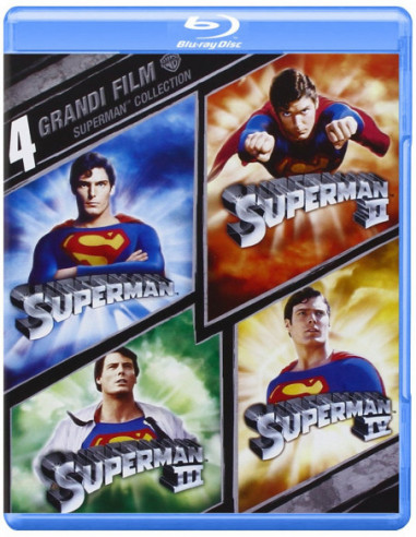 Superman - 4 Grandi Film (4 Blu-Ray)