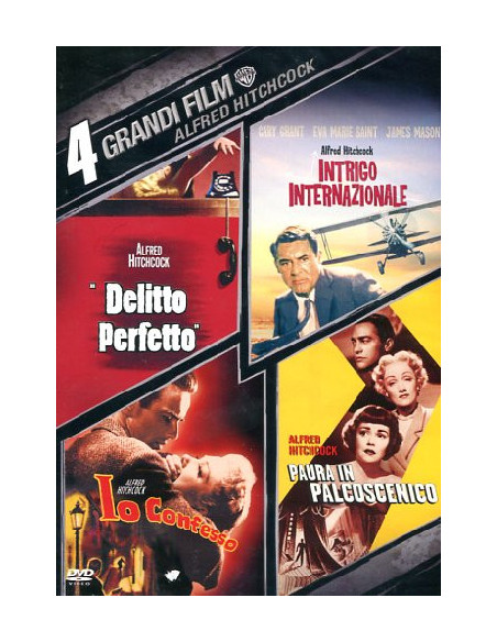 Alfred Hitchcock - 4 Grandi Film (4 Dvd)