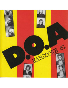 D.O.A. - Hardcore 81 (Vinyl Red and White Edt.)