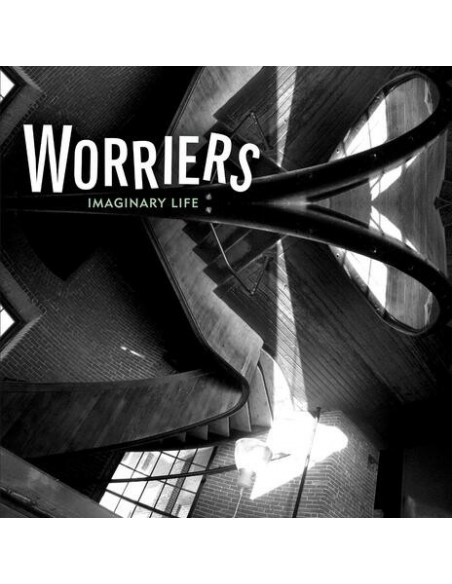 Worriers - Imaginary Life - Clear W/Black Splatter