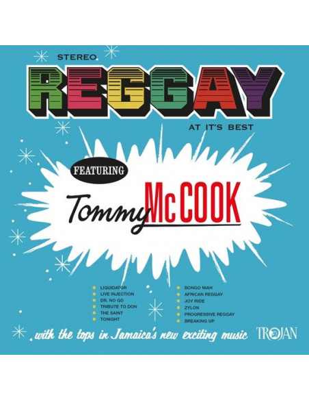 Mccook, Tommy - Reggay At.. -Coloured Orange Vinyl-