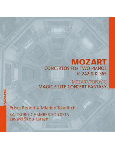 Benoit Prisca, Tcholitch Mladen - Mozart: Concertos For Two Pianos Kv 242 & 365 (Digipack) - (CD)