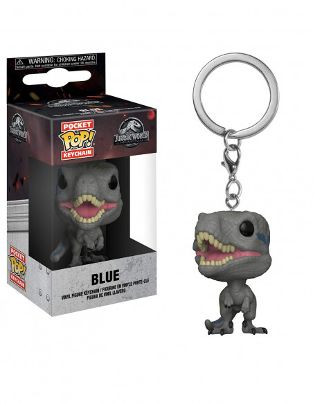 Jurassic World: Funko Pop! Pocket Keychain - Fallen Kingdom - Blue