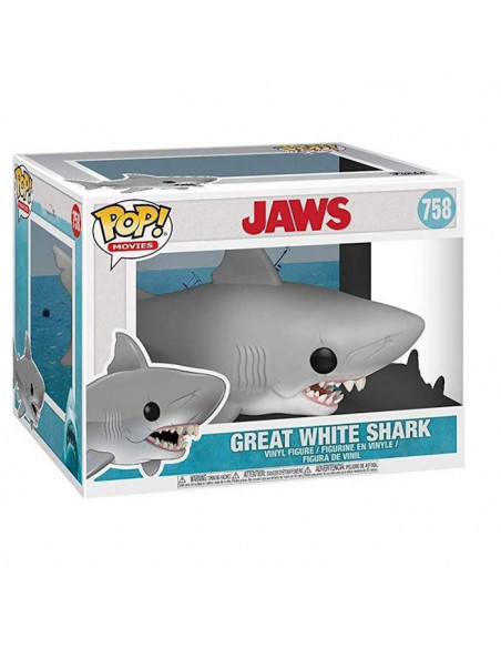 Jaws: Funko Pop! Movies - Great White Shark (6) (Vinyl Figure 758)