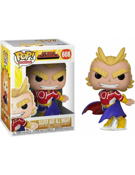 My Hero Academia: Funko Pop! Animation - Silver Age All Might (Vinyl Figure 608)