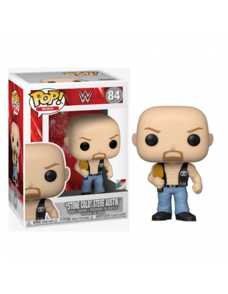 Wrestling: Funko Pop! Wwe - 'Stone Cold' Steve Austin (Vinyl Figure 84)