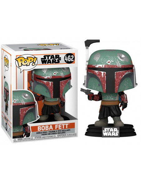 Star Wars: Funko Pop! - Mandalorian - Boba Fett (Vinyl Figure 462)