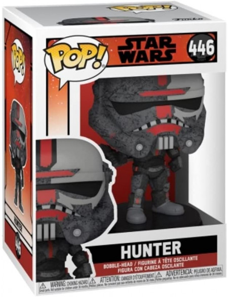 Star Wars: Funko Pop! - Bad Batch - Hunter (Vinyl Figure 446)