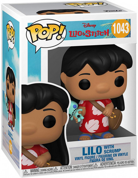 Disney: Funko Pop! - Lilo & Stitch - Lilo With Scrump (Vinyl Figure 1043)