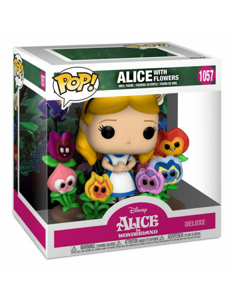 Disney: Funko Pop! Deluxe - Alice In Wonderland 70Th - Alice W/Flowers (Vinyl Figure 1057)