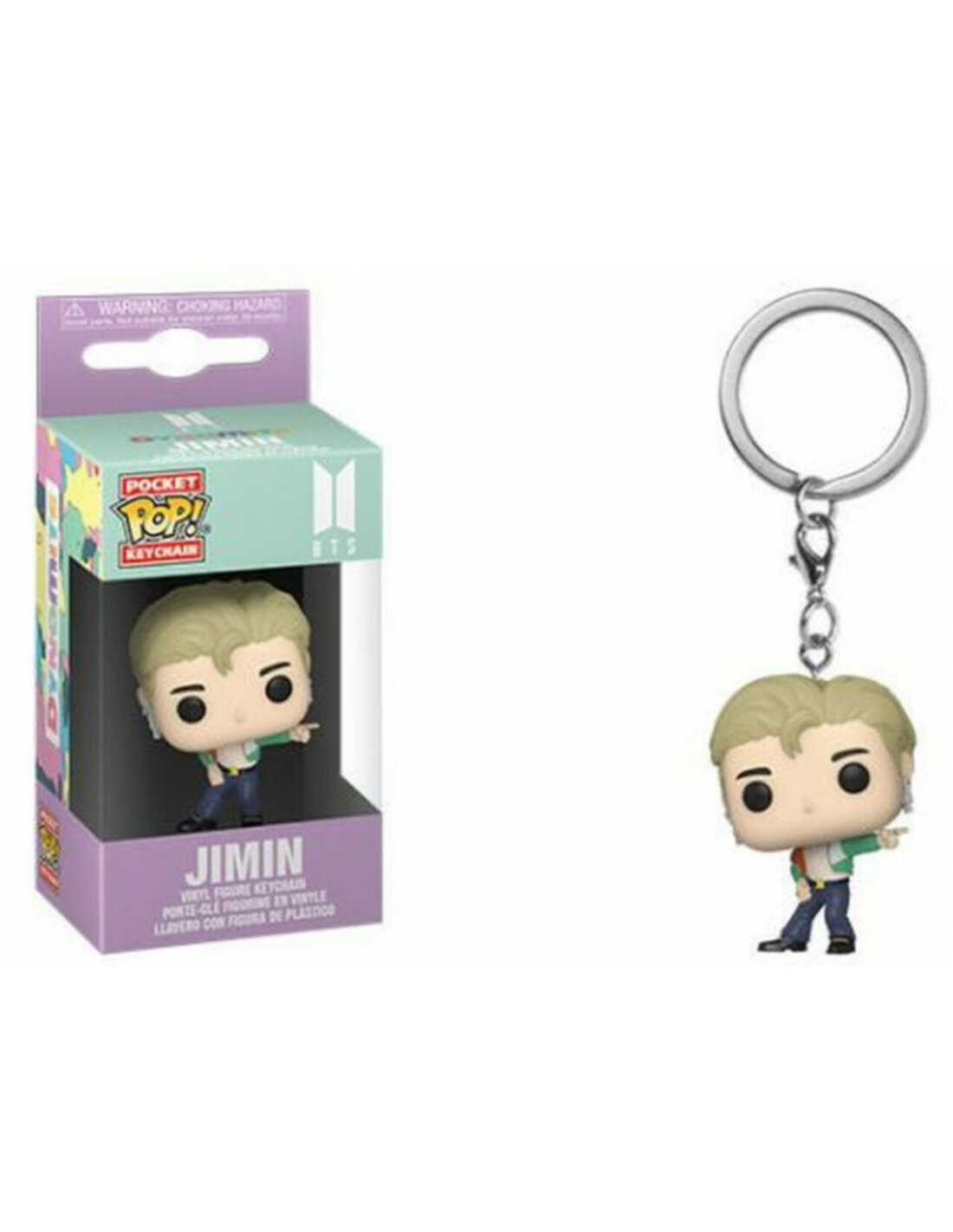 Bts: Funko Pop! Pocket Keychain - Dynamite - Jimin (Portachiavi)