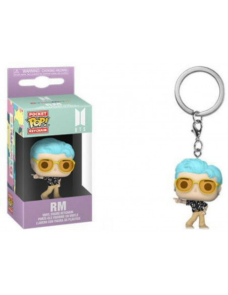 Bts: Funko Pop! Pocket Keychain -  Dynamite - Rm (Portachiavi)